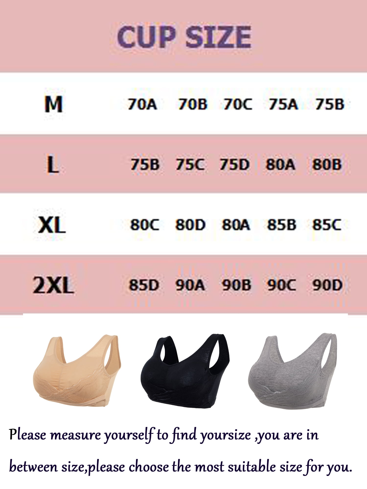 m cup bra size