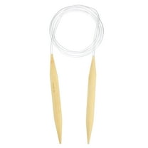 US Size 17 Circular Knitting Needles 47 Inch / 120cm Round Wooden Needle for Handmade Projects DIY Knitting Blankets Socks Hats Sweaters