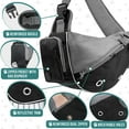 thumbnail image 4 of PetAmi Dog Sling Carrier for Small Dogs, Puppy Carrier Sling Purse, Dog Bags For Traveling, Carrying Bag to Wear Medium Cat, Adjustable Crossbody Pet Sling Travel, Poop Bag Dispenser, Max 5 lbs, Black, 4 of 7