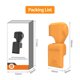 thumbnail image 4 of Funda protectora de silicona para lente antiarañazos para DJI para Osmo Cámara de bolsillo 3:, 4 of 12