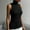 Black, variant on Pitauce Womens Turtleneck Ribbed Knit Tank Tops Slim Fit Sleeveless Shirts Spring Fall Basic Tops Solid Pullover Sweater Vest