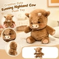 thumbnail image 3 of Kiddiway Fluffy Beaver Plush Animal - 17.7-Inch Giant Stuffed Toy with Three Babies Inside, Funny Woodland Gift for Kids Teens, Baby Shower Christmas,A, 3 of 7