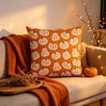 thumbnail image 6 of 20x20in Throw Pillow Covers Double Sided Print Fall Pumpkin Pillow Case Soft Polyester Sofa Couch Decor Cushion Cases, 6 of 6