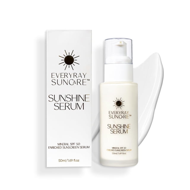 Sunshine Serum EveryRay Suncare SPF 50 50 ml con escualano y vitamina C