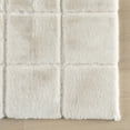 thumbnail image 4 of Padma Lakshmi x Rugs USA Tessera Grid Plush Cloud Washable Rug, 2' x 3', Tessera Off-white, 4 of 7