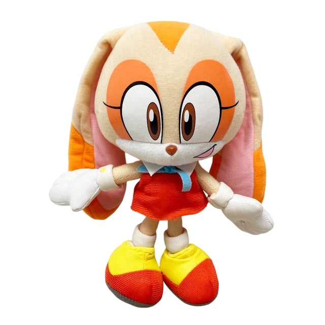 Great Eastern Sonic El Erizo Crema El Conejo 7.5" Peluche Great Eastern Great Eastern