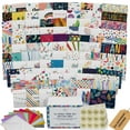 thumbnail image 1 of Tarjetas de agradecimiento Dessie 100 únicas a granel con sobres y caja, 1 of 9