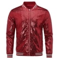 thumbnail image 1 of Sliktaa Mens Party Show Sparkle Sequins Jacket, 1 of 5