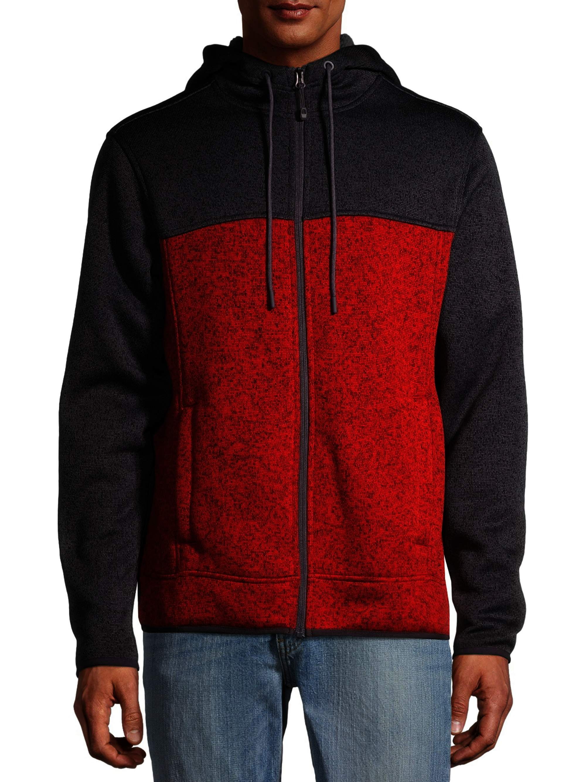 Men's and Big Men's Sweater Fleece, up to Size 5XL