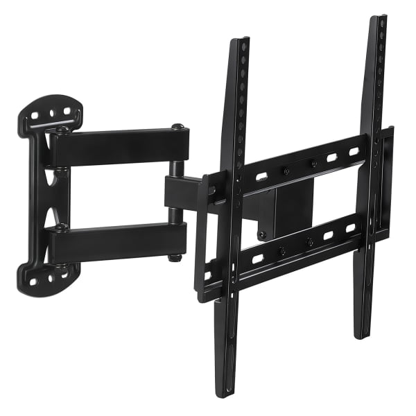 Low Profile Ultra-Slim Black Flat/Fixed Wall Mount Bracket for Element ELDFT404 40 inch LCD HDTV TV/Television 