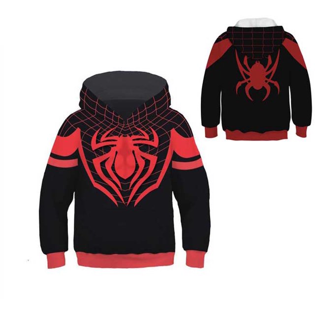 Miniso Superhelden Sudaderas con capucha Kinder Jungen Mädchen Frühling Herbst Sudadera Modo Outwear Jacke Spiderman Trainings anzug 2-8y Kinder mantel