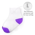 thumbnail image 2 of Fruit of the Loom Baby and Toddler Girl Low Cut and Ankle Socks, 20-Pack, Size 6M-5T, 2 of 10