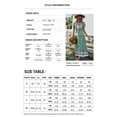 thumbnail image 2 of Summer Dresses for Women Maxi Dress V-Neck Floral Dress Casual Holiday Midi Dress, 2 of 6