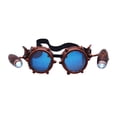 thumbnail image 4 of Gafas de sol estilo Steampunk con LED Hugo Rojo, 4 of 7