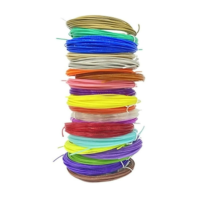 9 50 100 200 Meters PLA Filament For 3D Pen Printer Multi Colors 1.75mm PLA 3D Print Material ,Easy to Use
