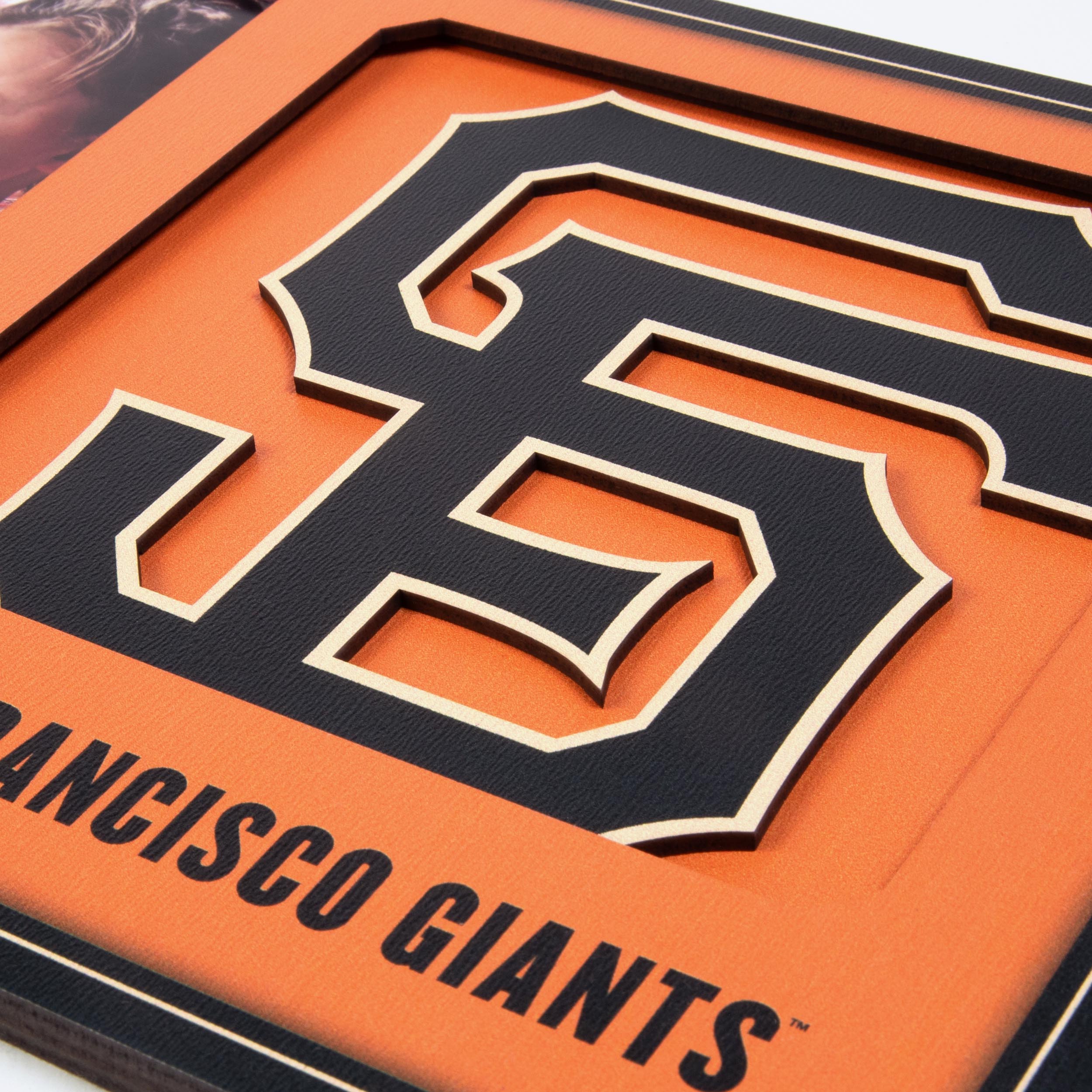San Francisco Giants 3D Logo Picture Frame