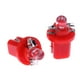 thumbnail image 1 of 10pcs T5 B8.5D 5050 SMD LED Car Instrument Dashboard Bombillas (Rojo), 1 of 7