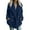 Navy, variant on Women's Fashion Winter Coat Long Sleeve Lapel Button Faux Shearling Shaggy Oversized Cardigan Jacket with Pockets