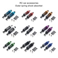 thumbnail image 4 of 2 Pièces RC Voiture Amortisseur Réutilisable Portable Amortisseur Véhicule Ressorts Amortisseur Automobile Jouet Accessoires Remplacement pour WL Jouet Or, 4 of 6