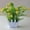 Yellow, variant on Clearance Artificial flowers under $5,Artificial Potted Flowers False Outdoor Garden Home In Pot Decor