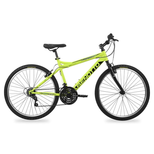 Bicicleta Benotto Mountain Bike Progression R26 21v Frenos V amarillo
