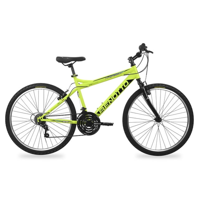 Bicicleta Benotto Mountain Bike Progression R26 21v Frenos V amarillo