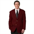 thumbnail image 1 of Executive Apparel 1000 Men's UltraLux Polyester Blazer-Burgundy-56-Long, 1 of 1