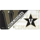 Vanderbilt University Commodores Plaque d'Immatriculation en Métal – image 2 sur 2