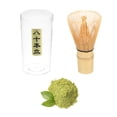 thumbnail image 3 of Batidor de Té Verde Matcha Uxcell 80 Puntas Batidor Tradicional de Bambú Chasen Herramienta para Preparar Polvo de Matcha, Amarillo, 3 of 6