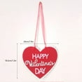 thumbnail image 4 of Valentines Day Decorations Happy Valentine's Day Ornament Romantic Valentines Day Decor Red Heart Valentines Hanging Ornaments for Galentines Day Decor Mother's Day Christmas Wedding Anniversary, 4 of 5