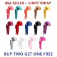 thumbnail image 3 of Premium Silky Satin Durag Men's Cap Hat Doo Rag Biker Smooth Head Wrap #HDUP, 3 of 3