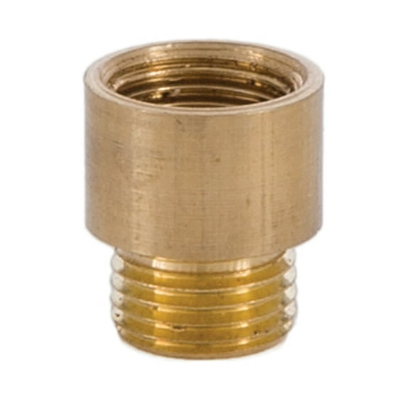 B&P Lamp® 9/16 Inch Brass Straight Nozzle 1/8 Thread