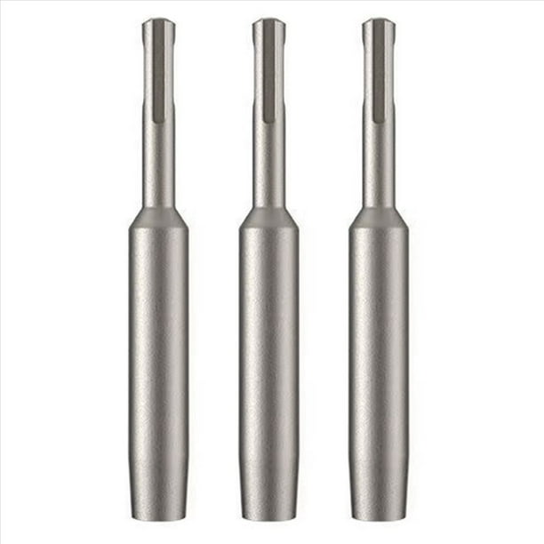 3 Unidad de Destornillador de Varilla SDS Plus,Estaca de 13Mm,Taladro Percutor,Varilla Conexión A ,Herramienta Eléctrica para Conductor Varilla de Metal
