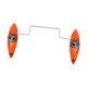 thumbnail image 4 of Estabilizador de kayak, estabilizador, de estabilización para accesorios de canoa Naranja, 4 of 8