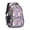 Golden Retriever and, variant on Golden Retriever and Floral Purple Backpack for School, Cute School Bag with Adjustable Shoulder Straps and Padded Back, 16.9"x12.6"x5.9"