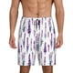 thumbnail image 1 of Fotbe Lavender Flowers Pantalones Cortos de Pijama para Hombre, Ropa de Dormir, Pantalones de Pijama Cortos para Hombre-Medium, 1 of 6