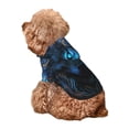 thumbnail image 5 of Haiem Cool Blue Light Wolf for Winter Dog Hoodie Sweatshirts with Pockets Warm Dog Clothes for Small Dogs Chihuahua-Large, 5 of 7