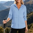 thumbnail image 2 of GigrtiJin Long Sleeve Jackets for Women Casual Zip up Hoodie Jackets Lightweight Outdoor Hiking Track Jackets with Pockets, 2 of 6