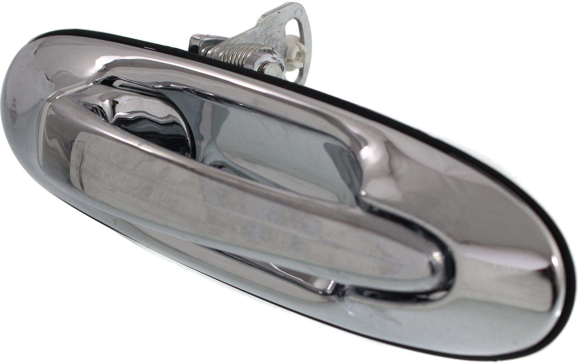 Replacement REPL491309C Exterior Door Handle Compatible with 1998-2002 Lincoln Town Car Rear, Right Passenger Chrome