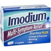 Imodium Multisymptom Diarrhea And Gas, 12 CT (Pack of 6)