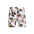 thumbnail image 2 of Txlixc Pantalones cortos de playa para hombres con cintura elástica, impresión hawaiana suelta Txlixc  moda, 2 of 4