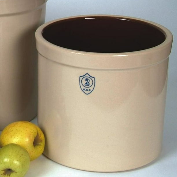 Ohio Stoneware Numbered Pickling and Fermenting Crock 2 Gallon