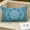 Teal, variant on Decorative Indoor Outdoor Weatherproof Throw Pillows Cushions with Inserts – 12x20 Inches