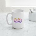 thumbnail image 5 of CafePress - Furby Logo - 15 oz Ceramic Large White Novelty Mug, 5 of 6