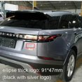thumbnail image 3 of Logotipo de puerta trasera con letras negras brillantes para Land Rover Range Rover Afortunado Sencillez, 3 of 5