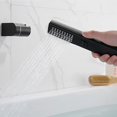 thumbnail image 2 of G1/2 Thread Shower Head Handheld Shower Head Pressurized Shower Head for Bathroom (Color : Black), 2 of 9