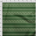 thumbnail image 4 of oneOone Rayon Olive Green Fabric Asian Paisley Block Sewing Craft Projects Fabric Prints By Yard 56 Inch Wide, 4 of 5