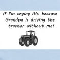 thumbnail image 2 of CafePress - Grandpa Driving Tractor Body Suit - Baby Light Bodysuit, Size Newborn - 24 Months, 2 of 4