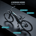 thumbnail image 5 of 26" Electric Bike for Adults,750W Motor,20MPH 45 Mile Range ebike,Removable 36V 12Ah 432Wh Battery electric mountain bike,UL 2849, 5 of 8