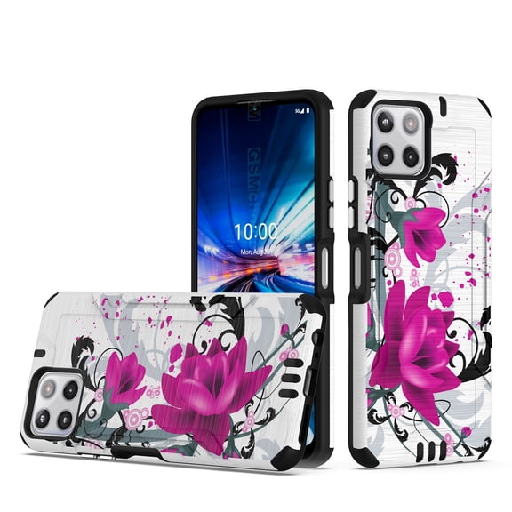 For Celero PLUS 5G 2023 / Celero 5G  Lining Cover Phone Case - Magenta Flower